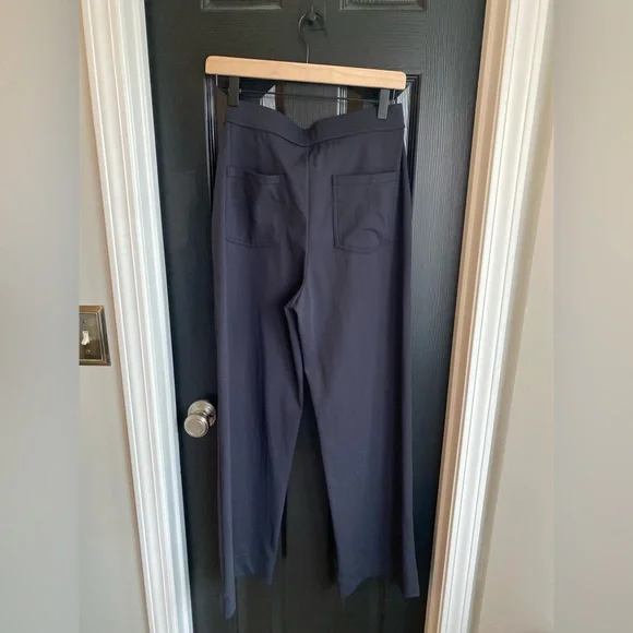 NWT Halara High Waisted Button Multiple Pockets Straight Leg Casual Pants-Size M - Picture 6 of 9